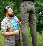 Helikon Tex Woodsman pants штани брюки з міцної танини посилені