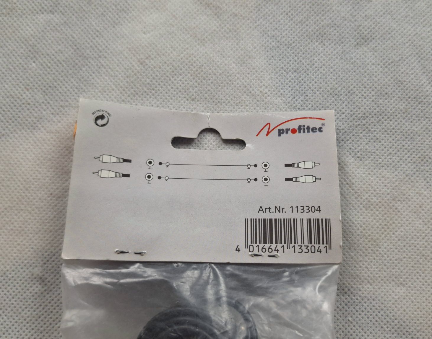 Kabel 2RCA-2RCA 2.5 m nowy
