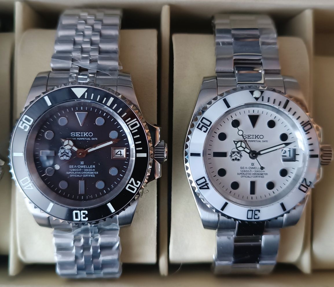 Годинник часы Sea-Dweller з механізмом NH35 від Seiko