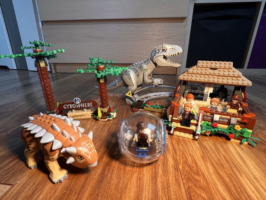 LEGO 75941 Indominus Rex kontra ankylozaur