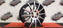 Alufelgi Czarne 15" 5x100 6jx15H2 ET38 VW Audi Skoda Toyota