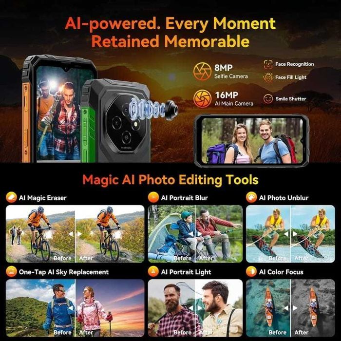 Blackview Fort 1 6GB/256GB 10000mAh IP69K 1.8GHz