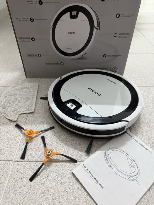 Aspirador Robot PRIXTON Siesta - Branco novo