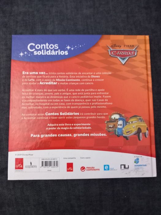 Livro Faísca McQueen - CARROS