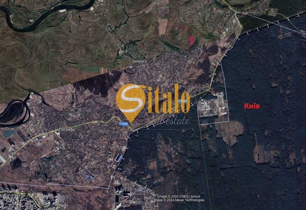 Супер ціна, ділянка в Зазим'ї поруч Погреби. Без комісії!