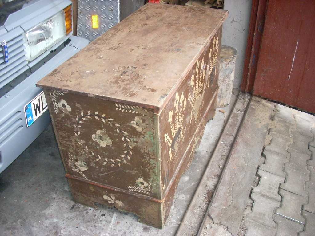 Kufer- skrzynia do renowacji