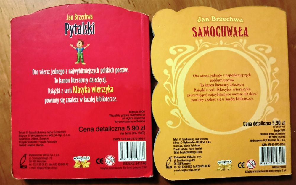 „Pytalski”, „Samochwała” - Jan Brzechwa