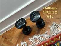 Halteres 5 KG Decathlon