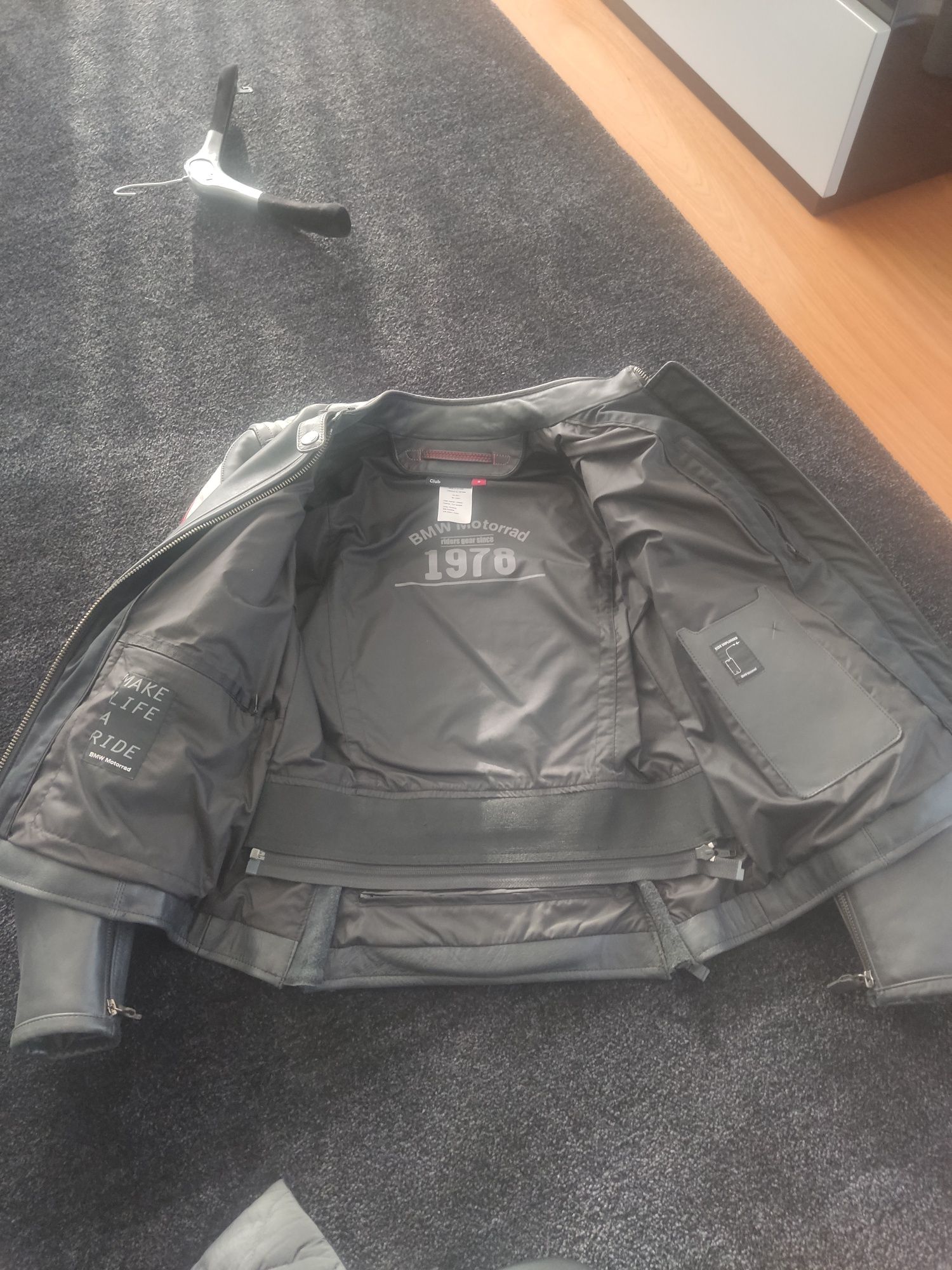 Casaco pele BMW Motorrad tamanho S