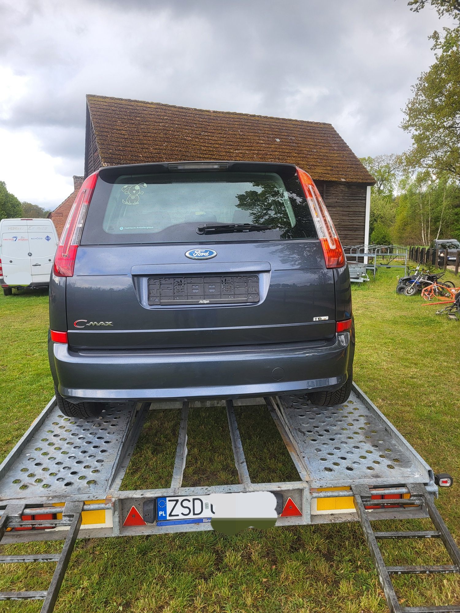 Ford C-Max 1,6TdCi 90ps 2010 Uszkodzony Silnik