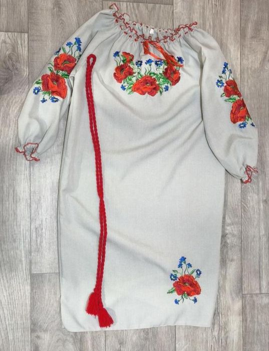 Платье вышиванкана размер 42-44