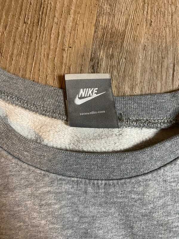 Szara bluza damska Nike z różowym znaczkiem rozmiar S
