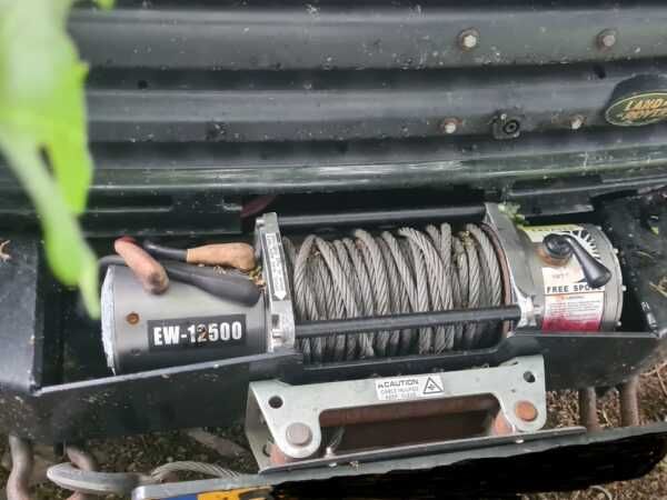 Land Rover Discovery Rock slider Extra proteções Guincho T-MAX EW12500