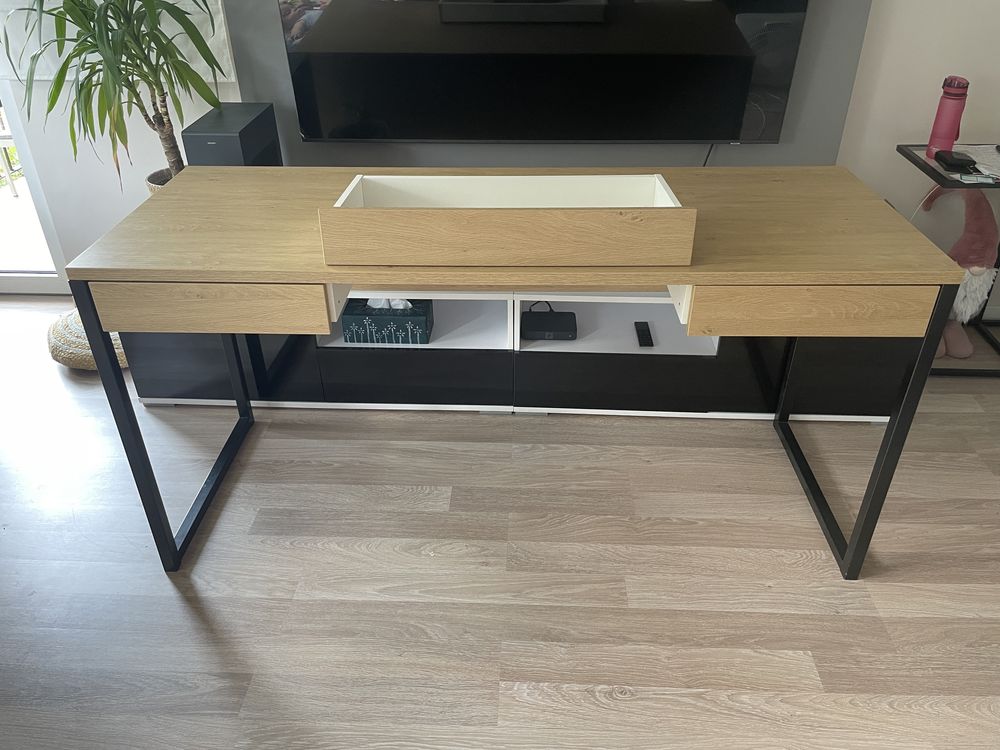Duże biurko loftowe 160x60 firmy Meblik
