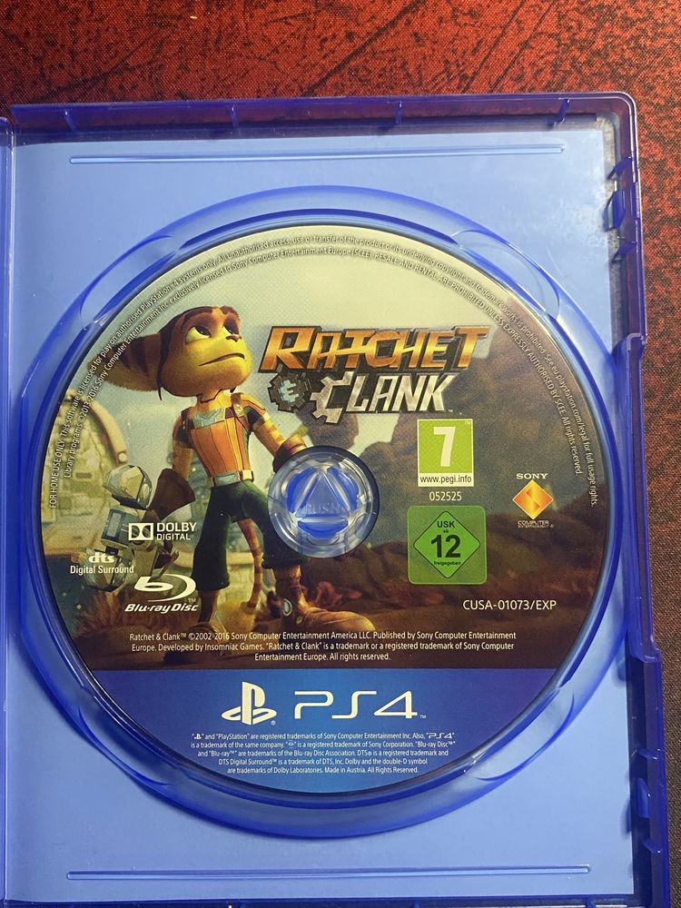 Gra Ratchet Clank PS4