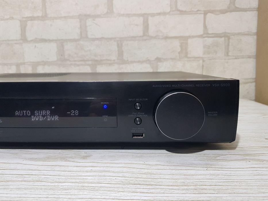 Пульт!5.1AV ресивер Pioneer VSX-S 500 5х100Вт LAN USB HDMI
