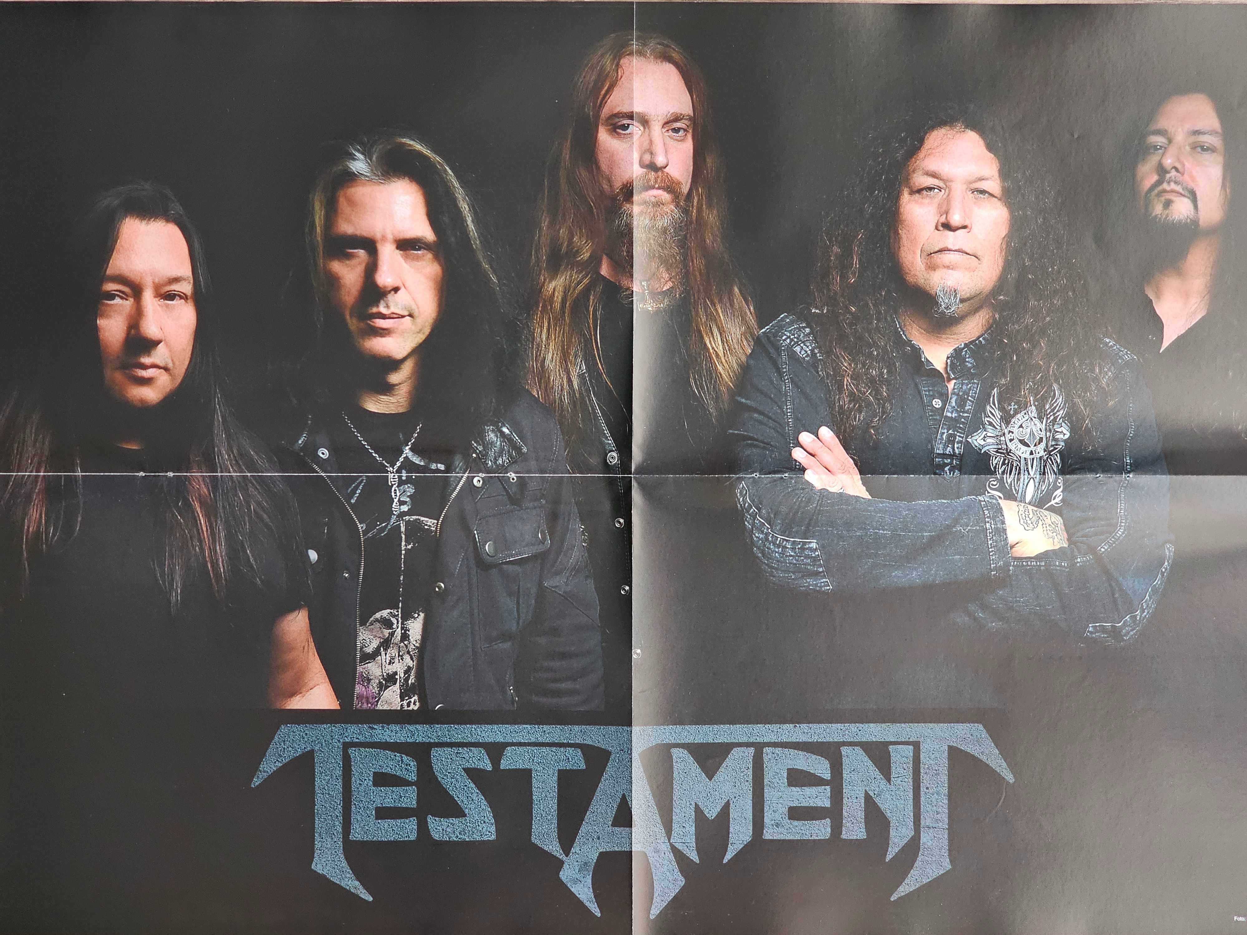 Metal Hammer 2016 - Blues Pills, Plakaty: Testament, Asking Alexandria