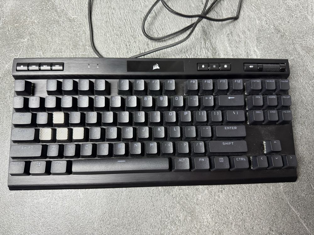 Ігрова геймерська клавіатура CORSAIR K70 RGB TKL Mechanical