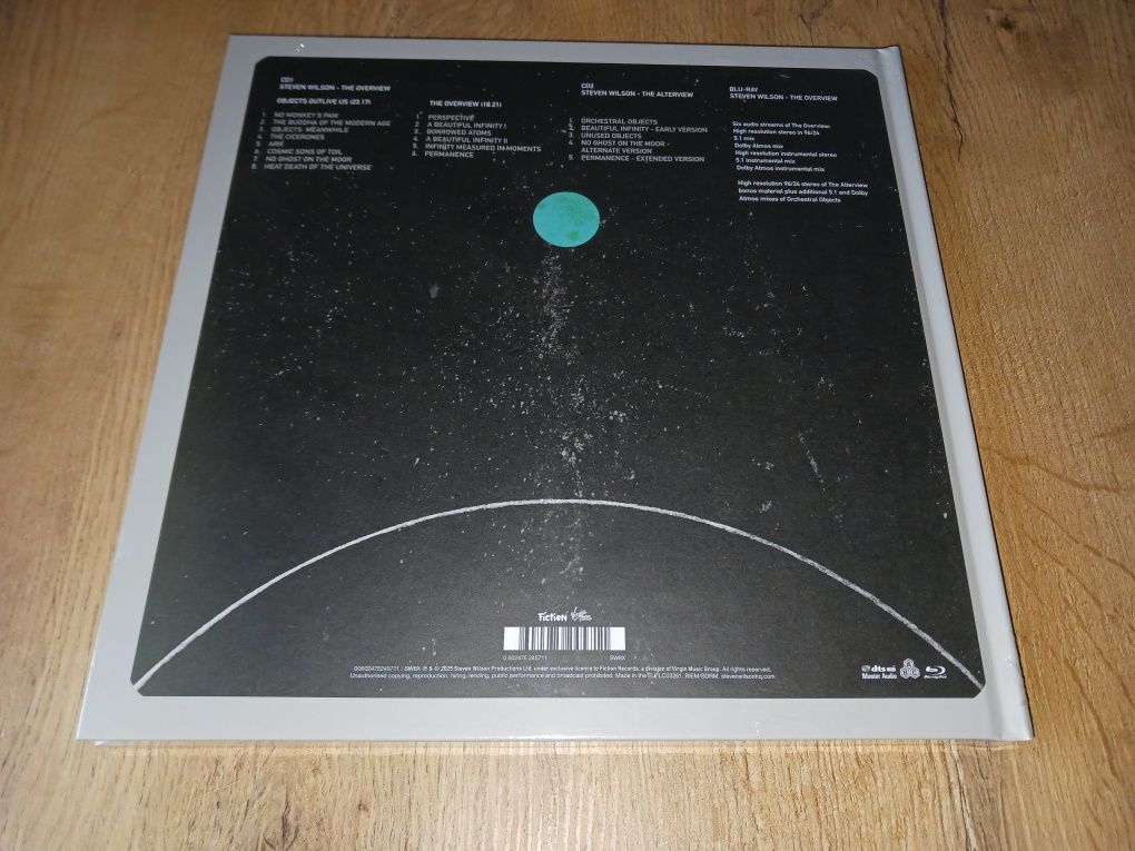 Steven Wilson - The Overview Deluxe 2× CD + Blu-ray Earbook (Boxset)