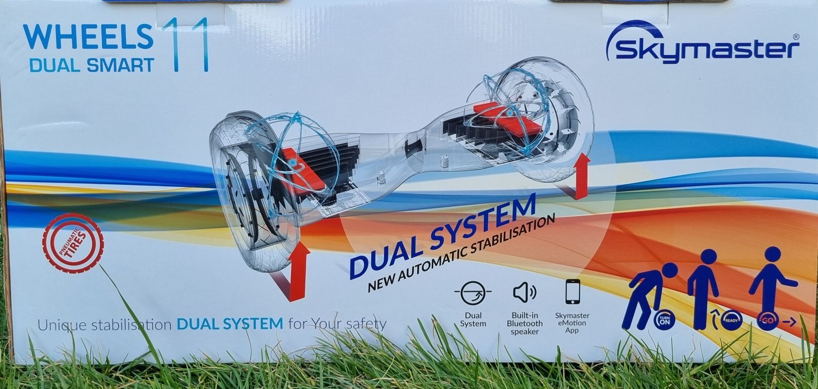 Hoverboard,  deska elektryczna Skymaster Wheels 11 Dual Smart