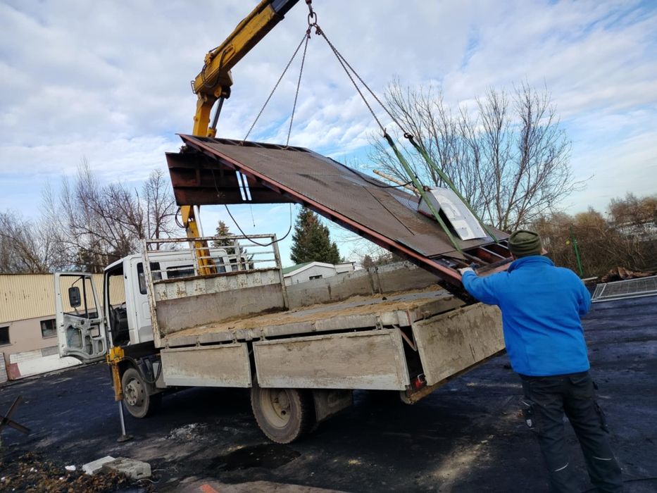 Przenośna waga, duża, przemysłowa, do węgla itp