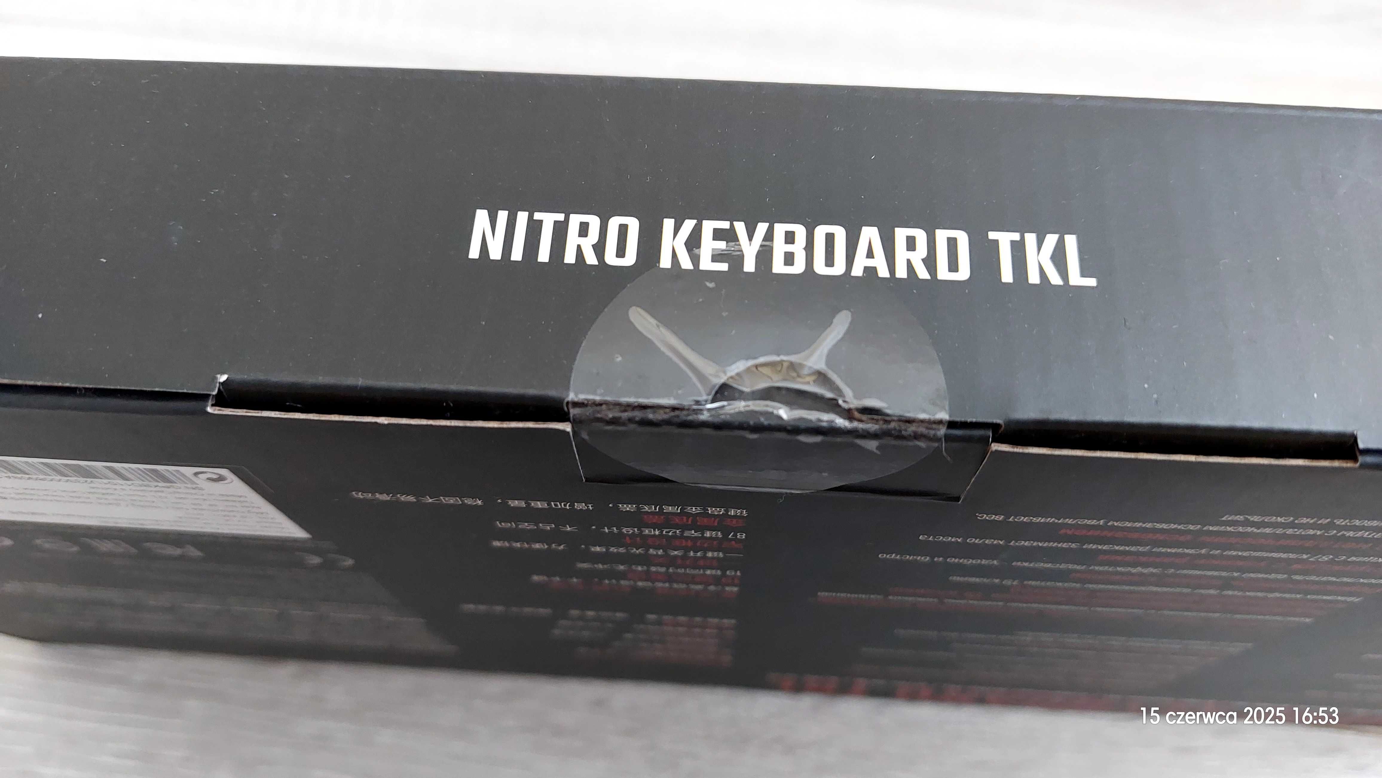 Klawiatura NITRO TKL (nowa)