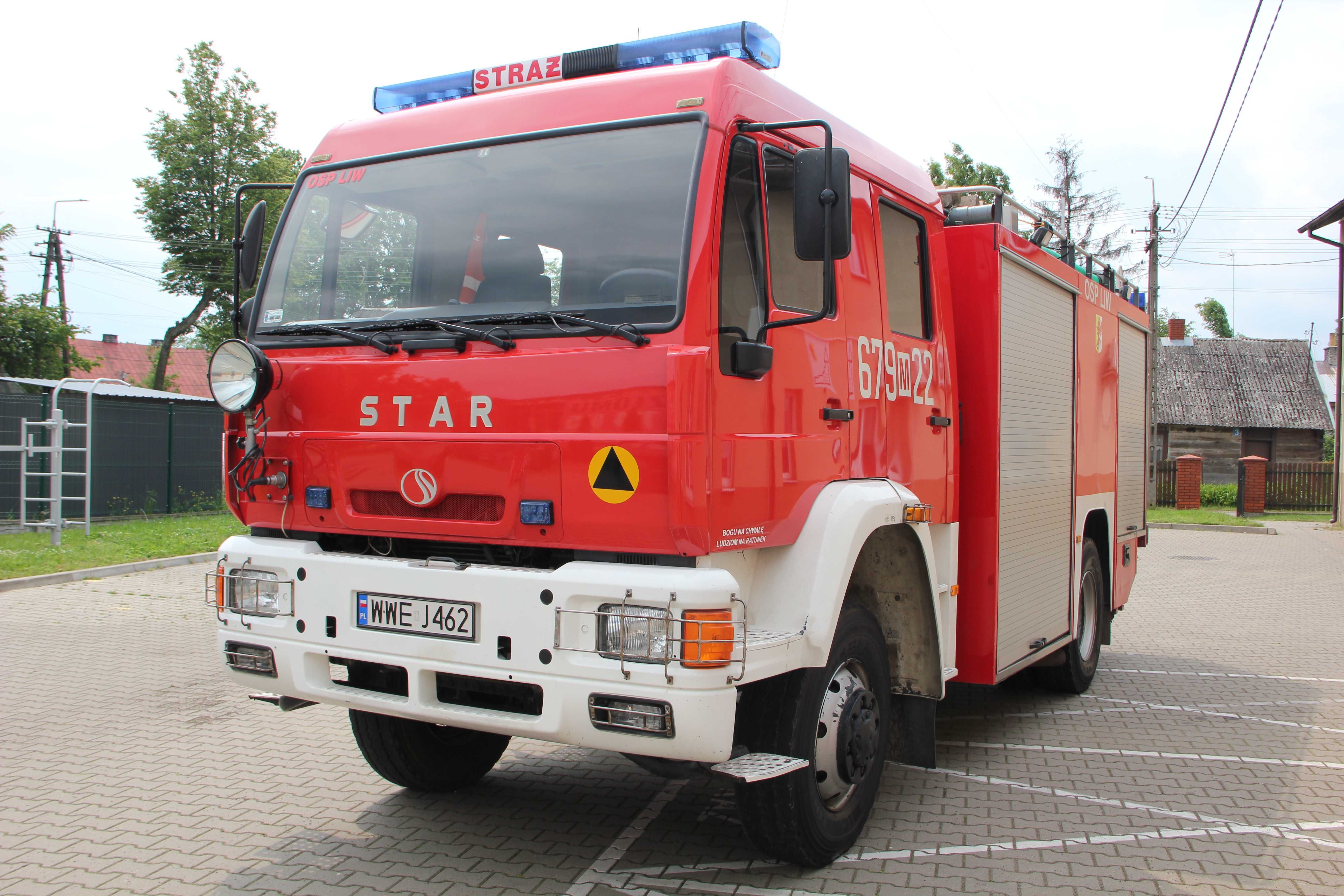 Star/MAN 12.227 GBA 2/27 SHL Kielce Straż Pożarna