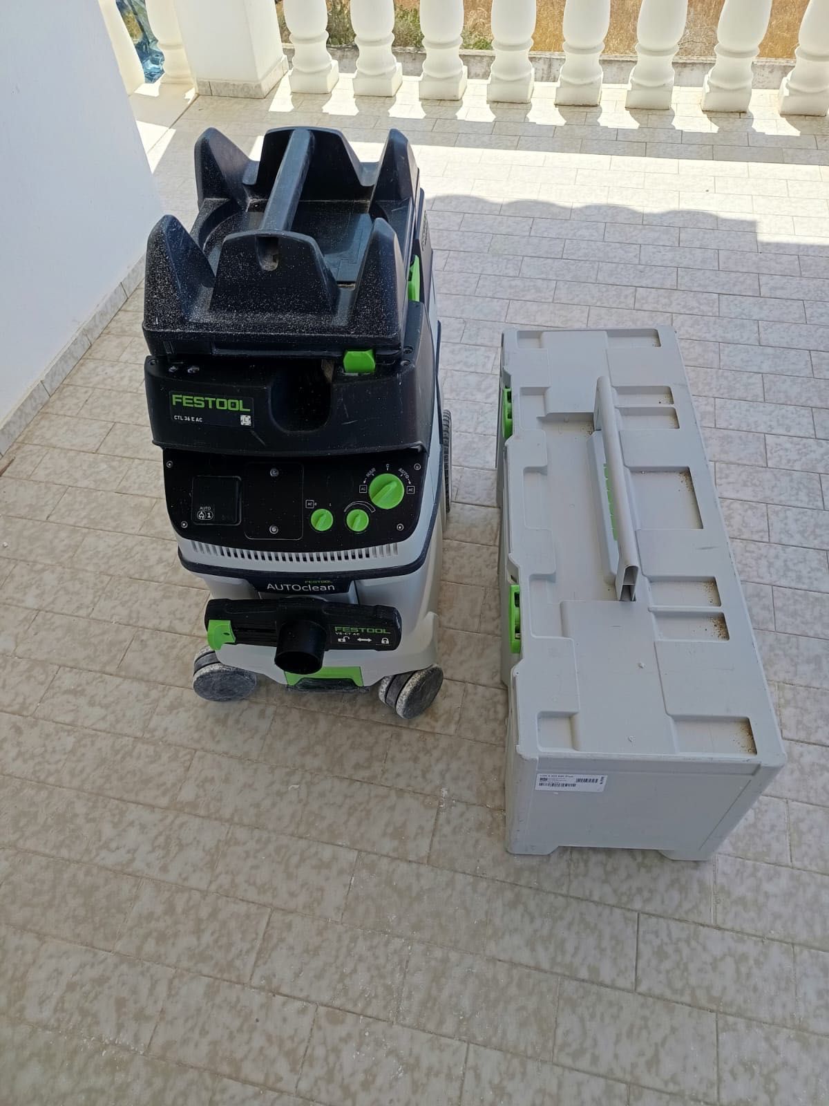 Lixadeira e Aspirador da Festool