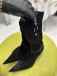 Botas texanas de camurça muito confortaveis