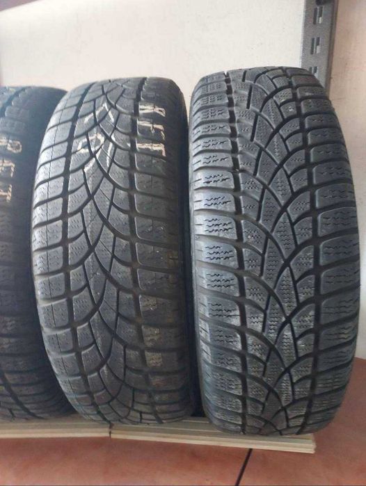Шини 185/50 R17 комплект зима Dunlop 7.4мм 2018 рік