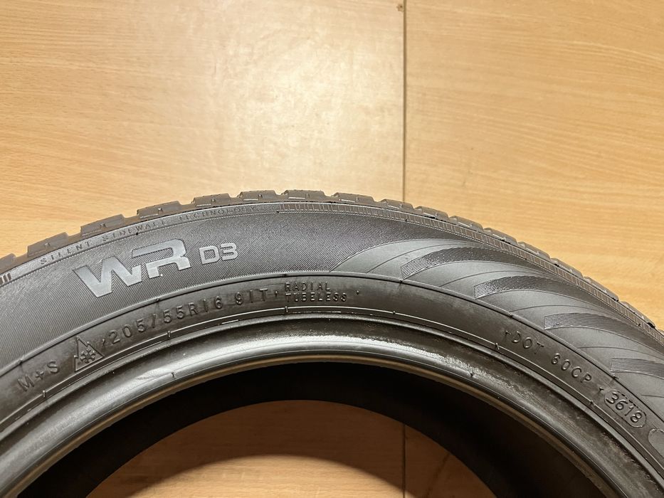 205/55 R 16 Nokian WR D3 Як Нові Зима пара шини