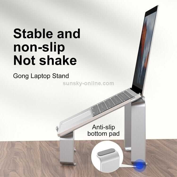 GONG Podstawka pod laptopa Stojak uchwyt Macbook Dell Hp Asus 10-17''