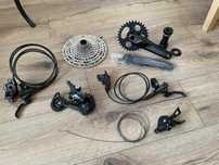 NowA pełna Grupa  SHIMANO 12S DEORE M6100 1x12 korba kaseta hamulce