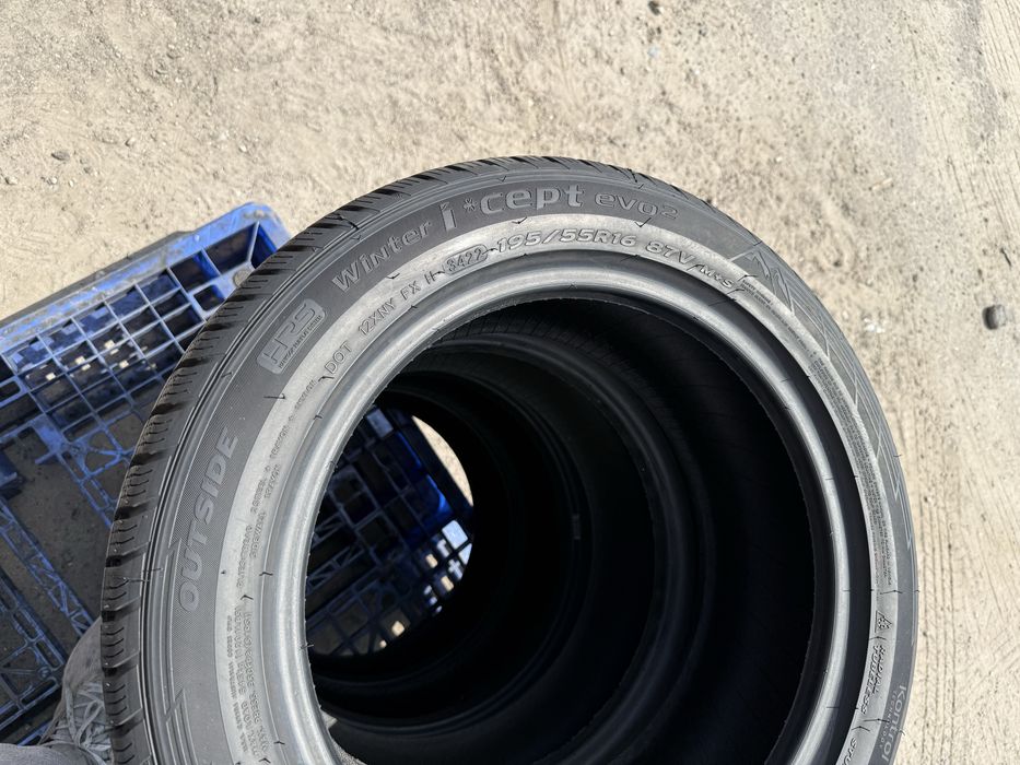 195/55 r16 Hankook Winter I*Cept evo2 HRS Резина зимняя 99%