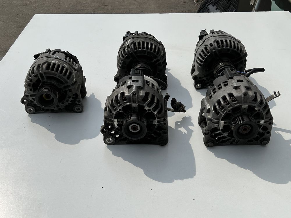 Генератор Skoda Fabia 2 Roomster Шкода Фабия 2 Polo BZG CBZ BXW BNM