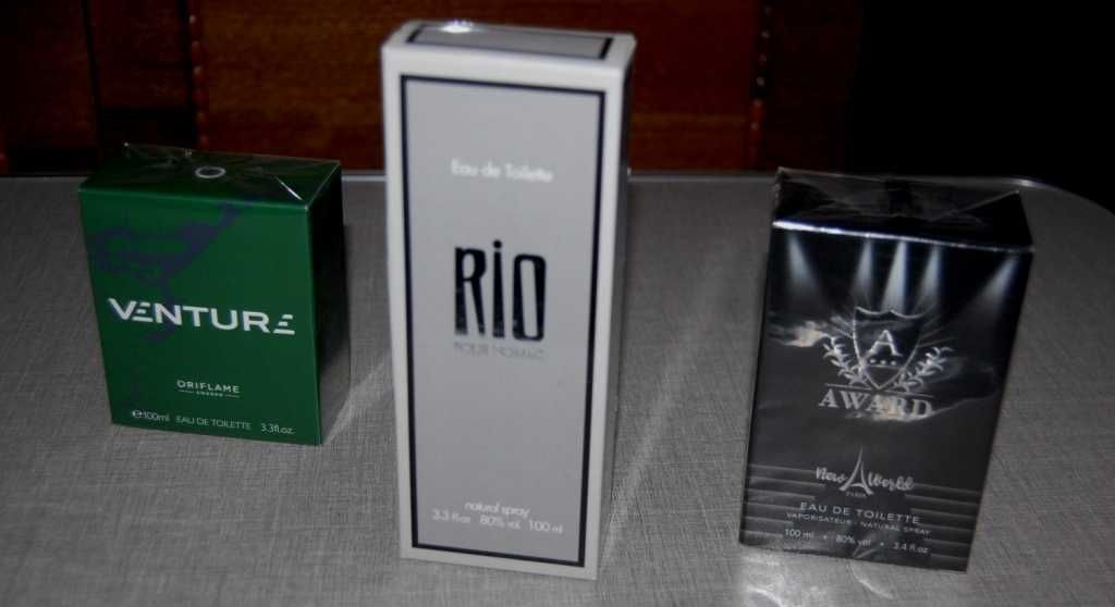 Парфюм Rio Pour Homme. Award New World