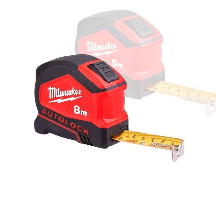Рулетка Milwaukee Autolock 5м/25мм, 8м/25мм