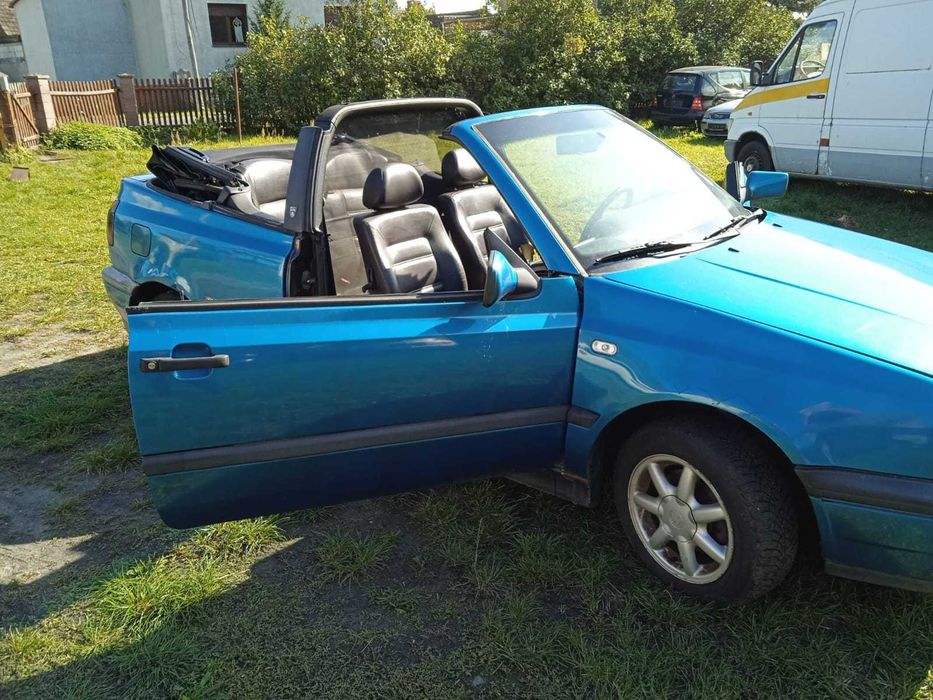 VW Golf 3 kabrio 1.9 tdi nowy dach sprawny