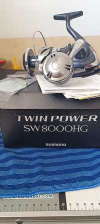 Carrete Shimano twinpower 8000 C HG