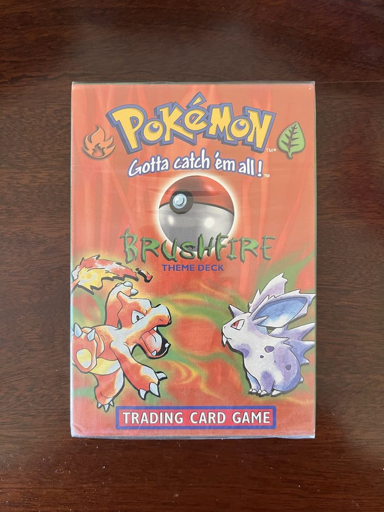Pokemon Brushfire Theme Deck - Selado Ingles Cartas