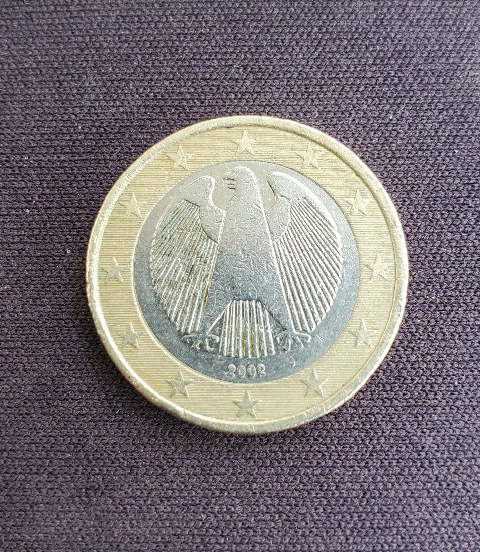 Moeda 1€ Alemanha 2002 [Rara]