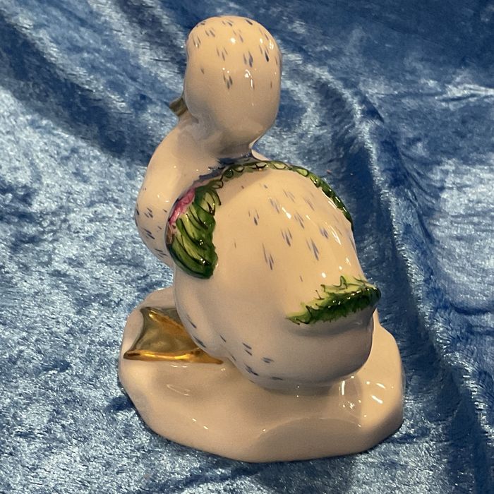 Patinho vista alegre 8 cm pintura manual ,anúncios abaixo