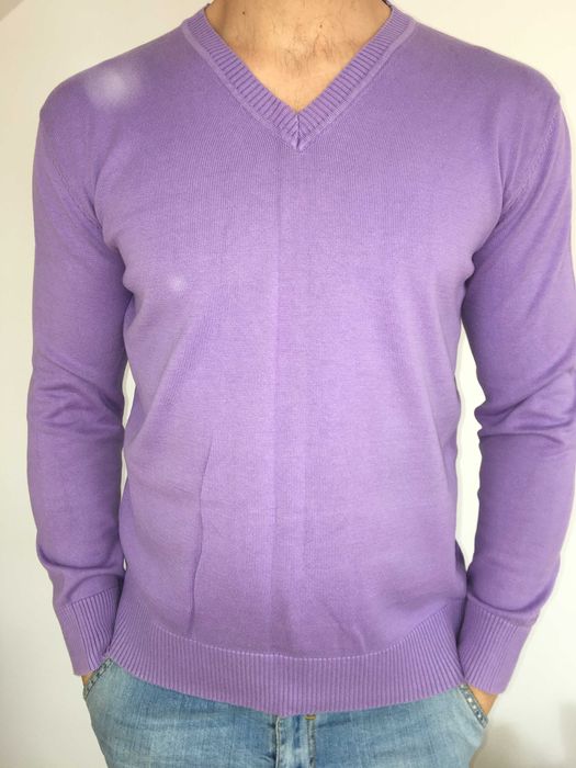 Mexx sweter fioletowy