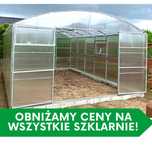 Szklarnia ogrodowa Proste ściany poliwęglan 6mm 4x4m 4x6 4x8 4x10 4x12