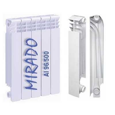 Алюминиевые радиаторы Мирадо 500\96"Супер Цена"