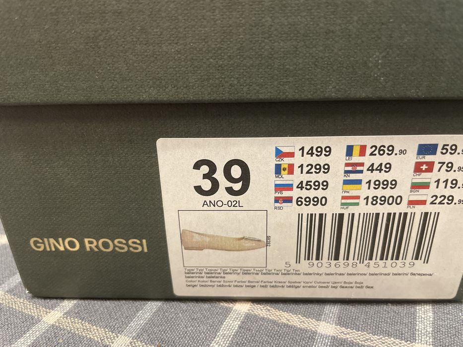 Buty Gino Rossi skórzane