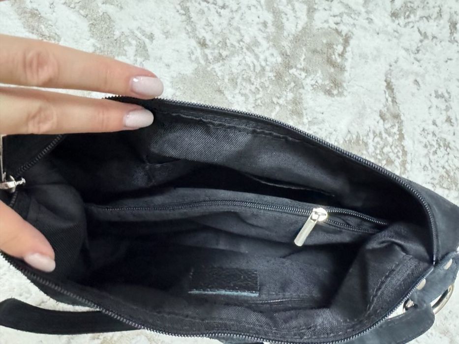 Сумка натуральний замш