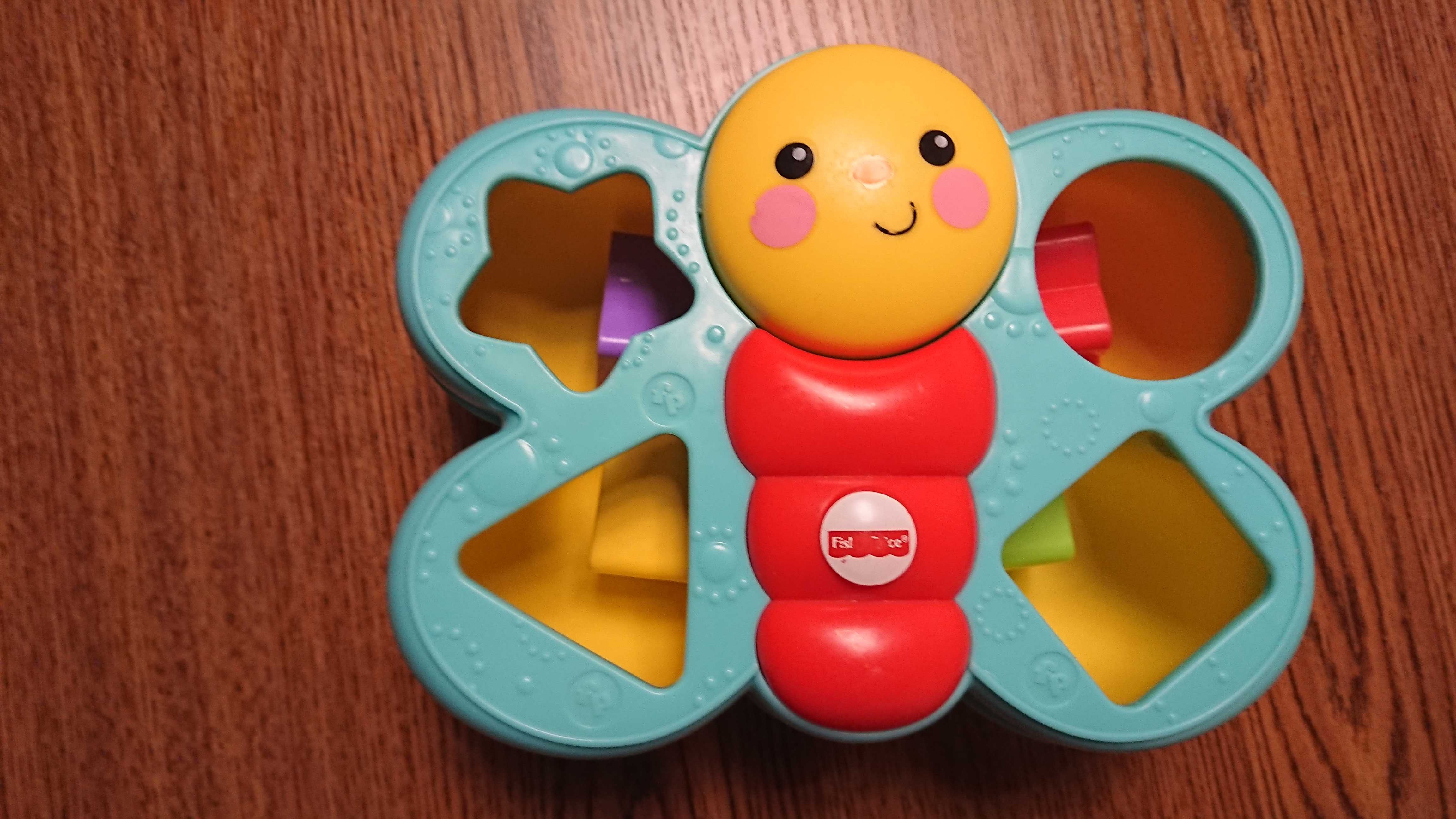 Sorter Fisher Price motylek, zabawka edukacyjna