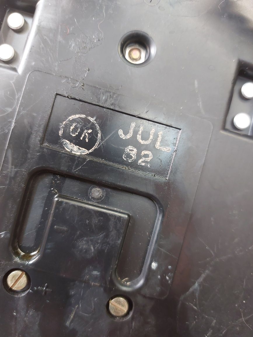 Telefone de disco, de 1982 com protecção de bocal