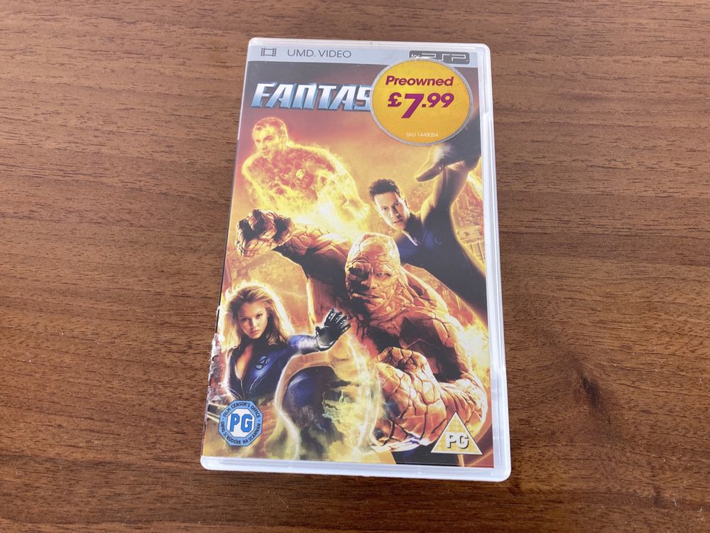 Film UMD na PSP - Fantastic Four